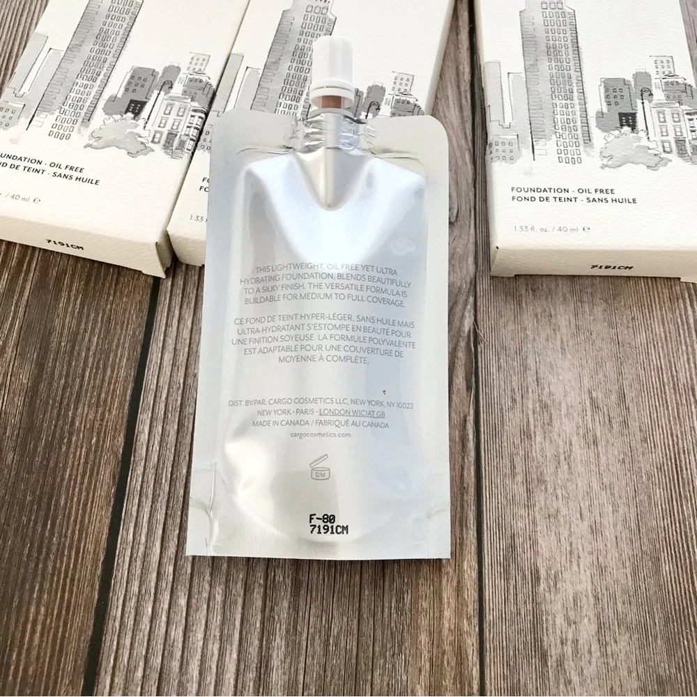 🆕4 Boxes CARGO Oil Free Foundation (LAST ONE)